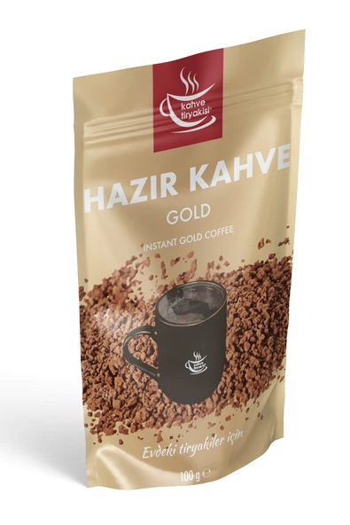 Kahve Tiryakisi Hazır Kahve Gold 100 gr Paket - 2
