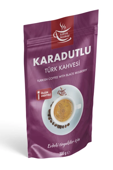 Kahve Tiryakisi Karadutlu Türk Kahvesi 200 gr Paket - 2