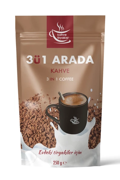Kahve Tiryakisi 3ü 1 Arada Kahve 250 gr Paket
