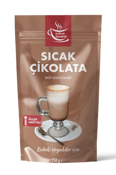 Kahve Tiryakisi Sıcak Çikolata 250 gr Paket