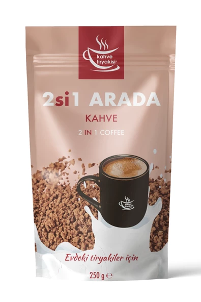 Kahve Tiryakisi 2si 1 Arada Kahve 250 gr Paket