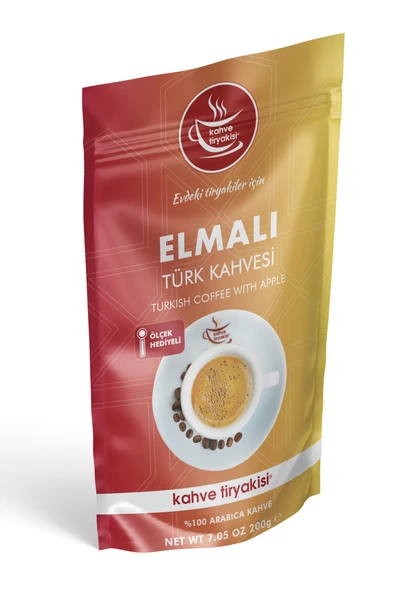 Kahve Tiryakisi Elmalı Türk Kahvesi 200 gr Paket - 2