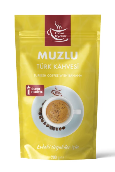 Kahve Tiryakisi Muzlu Türk Kahvesi 200 gr Paket