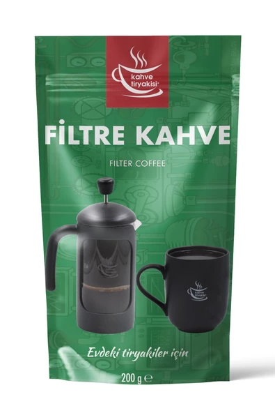 Kahve Tiryakisi Filtre Kahve 200 gr Paket