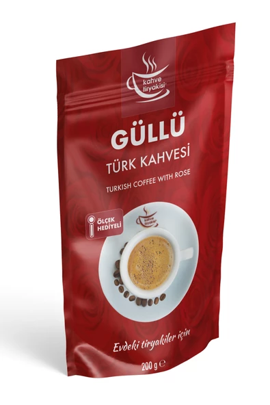 Kahve Tiryakisi Güllü Türk Kahvesi 200 gr Paket - 2