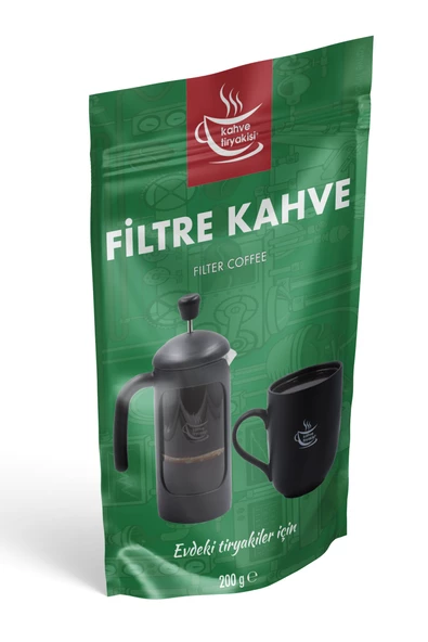 Kahve Tiryakisi Filtre Kahve 200 gr Paket - 2