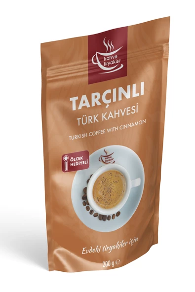 Kahve Tiryakisi Tarçınlı Türk Kahvesi 200 gr Paket - 2