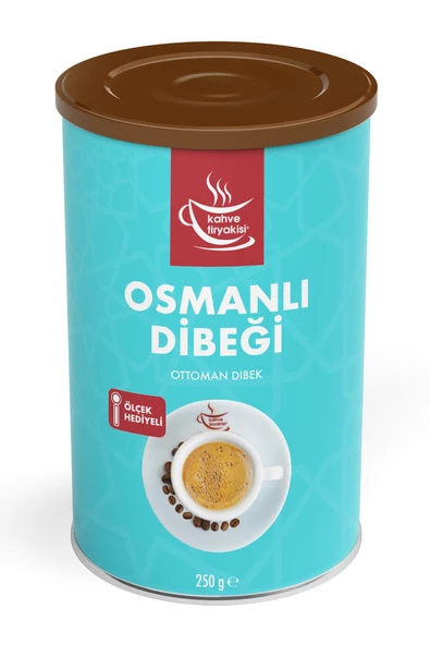 Kahve Tiryakisi Osmanlı Dibeği 250 gr Teneke