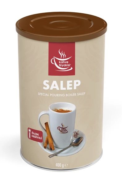 Kahve Tiryakisi Salep 400 gr Teneke