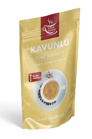 Kahve Tiryakisi Kavunlu Türk Kahvesi 200 gr Paket - 2