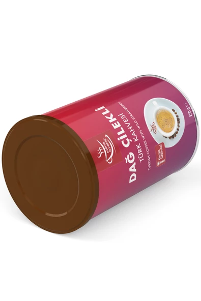 Kahve Tiryakisi Dağ Çilekli Türk Kahvesi 250 gr Teneke - 2