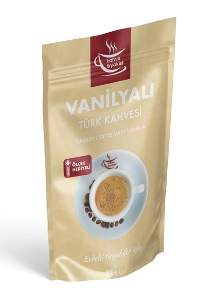 Kahve Tiryakisi Vanilyalı Türk Kahvesi 200 gr Paket - 2