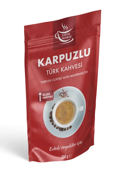 Kahve Tiryakisi Karpuzlu Türk Kahvesi 200 gr Paket - 2