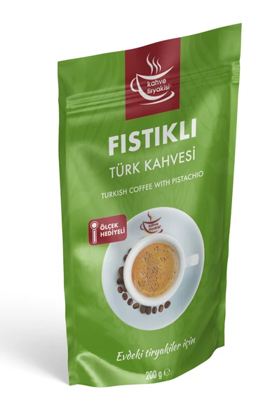 Kahve Tiryakisi Fıstıklı Türk Kahvesi 200 gr Paket - 2
