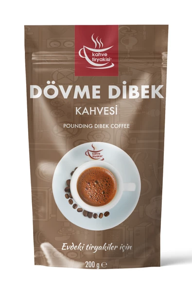 Kahve Tiryakisi Dövme Dibek Kahvesi 200 gr Paket