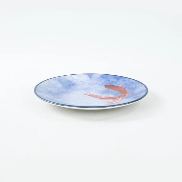 Keramika Keraart Koi Pasta Tabağı 20 Cm 6 Adet - 20221 - 4