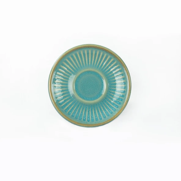 Keramika Teal Line Kahve Fincan Takımı 12 Parça 6 Kişilik - 6