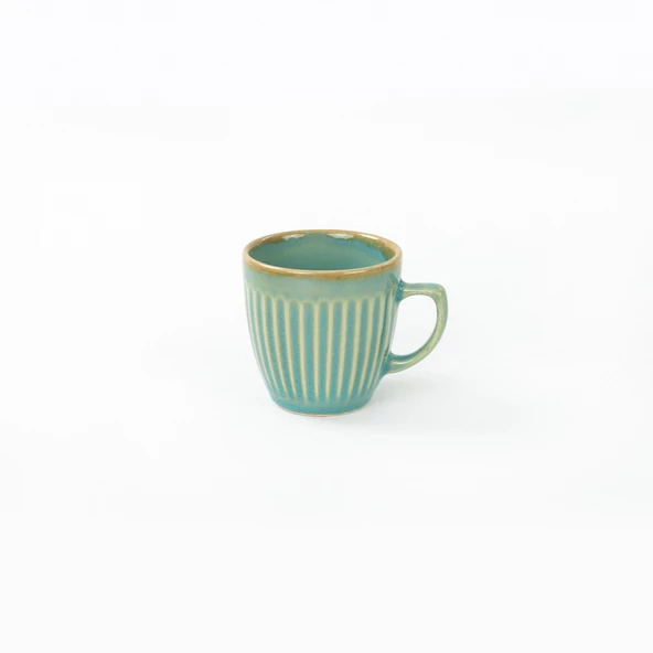 Keramika Teal Line Kahve Fincan Takımı 12 Parça 6 Kişilik - 5