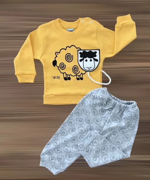 Nikuby İpli Kuzulu Penye Takım - 2