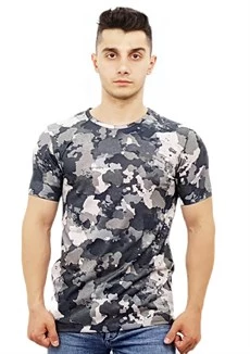 Kamuflaj Desenli T-Shirt