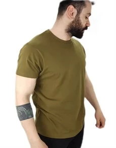 Erkek Acı Yeşil T-Shirt