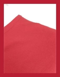 Kırmızı Salaş Tişört - Resim 3