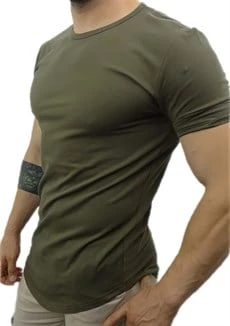Haki Erkek T-shirt 10109 - 2