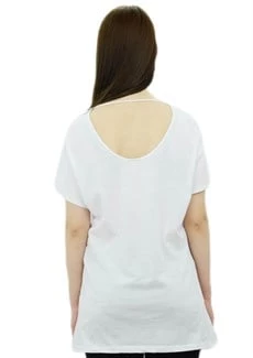 Tilki Baskılı Pembe T-Shirt - Resim 4