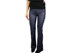 İspanyol Paça Sim Detaylı Jean Lacivert - 5