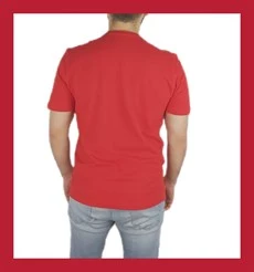 Kırmızı Salaş Tişört - Resim 4