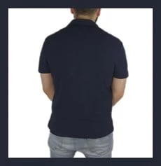 Polo Yaka Önü Açık Waffle T-shirt - 2
