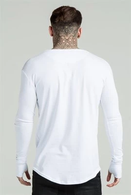 Oval Kesim Erkek Sweatshirt - Resim 6