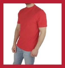 Kırmızı Salaş Tişört - Resim 2