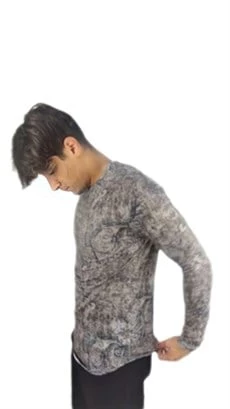 Otantik Desenli T-shirt 10135 - Resim 4