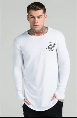 Oval Kesim Erkek Sweatshirt - Resim 3