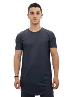 Basic Erkek Tişört-Antrasit - 1