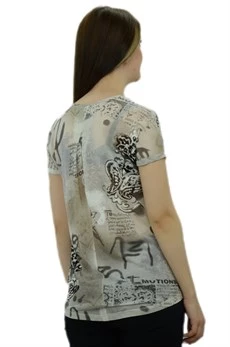 Desenli Toprak T-Shirt - 3