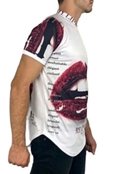 Baskılı Spor Beyaz T-shirt - 4