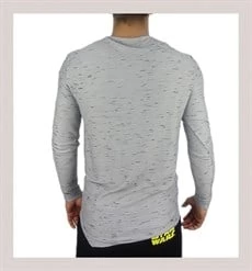 Gri Siyah Geçişli T-shirt - 3