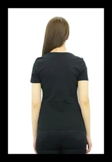 Zebra Baskılı Siyah T-Shirt - 4