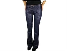 İspanyol Paça Sim Detaylı Jean Lacivert - 4