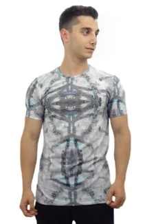 Renkli Erkek T-shirt 10159 - 1