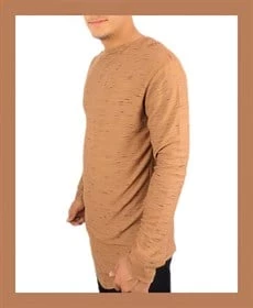 Camel Siyah Geçişli Erkek T-shirt - 3