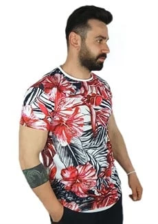 Kırmızı Siyah Desenli - Resim 2