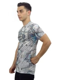 Renkli Erkek T-shirt 10159 - 3
