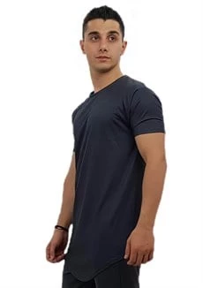 Basic Erkek Tişört-Antrasit - 2