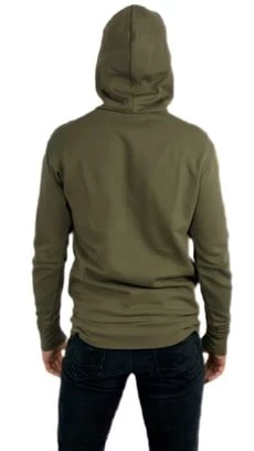 Basic Haki Sweatshirt - 4