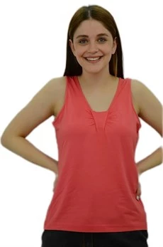 Nar Çiçeği V Yaka Atlet - 1
