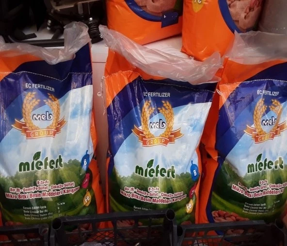 1 kg Miefert Bzn Fe Mikro Bitki Besin Maddeleri Karışımı Gübre - 5