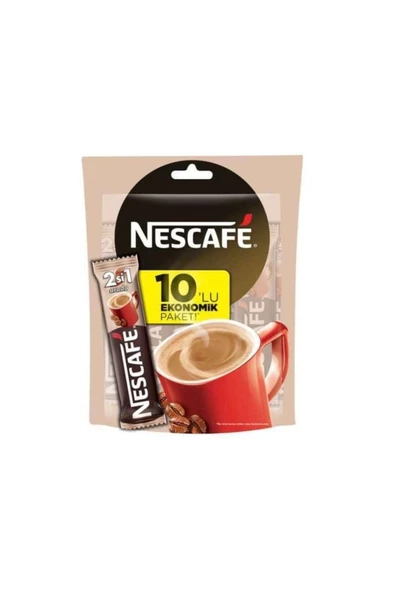 Nescafe 2In1 Sekersız 10*10 Gr - 3